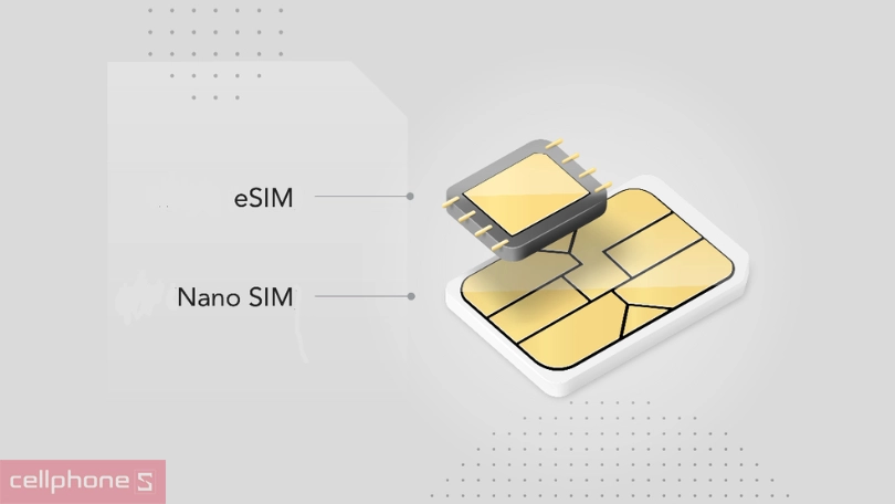 Sử dụng linh hoạt thiết bị với công nghệ eSIM
