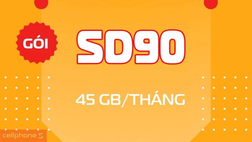 Kiểm tra data Sim 4G Viettel SD90 1.5GB/ngày