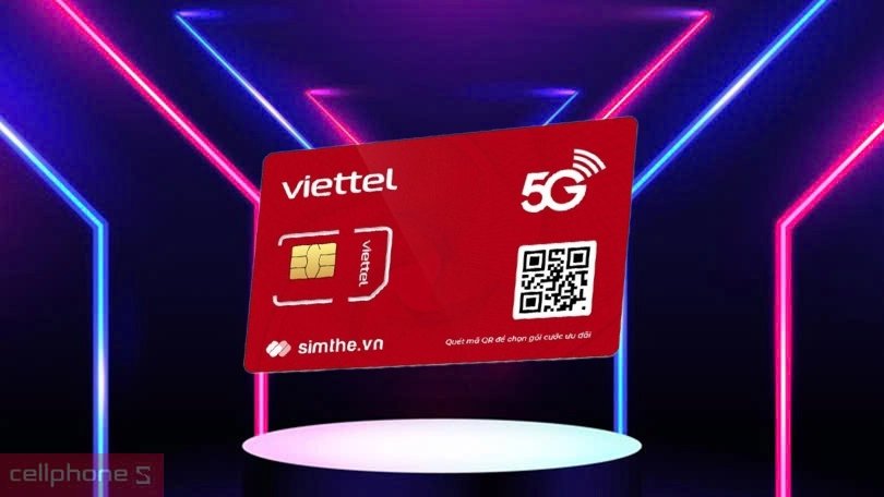 Sim 5G Viettel 125G135 - Lên mạng thả ga, trải nghiệm mượt mà