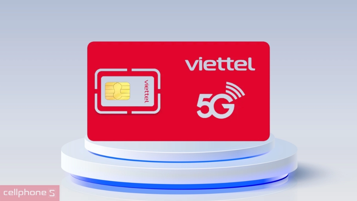 Sim 5G Viettel 6CPS150 10GB/ngày - Lướt web nhanh, data khủng mỗi ngày
