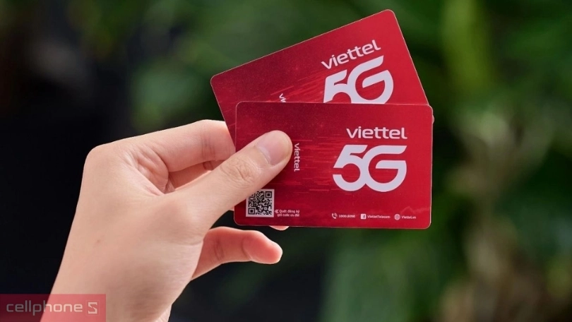Sim 5G Viettel 6T5G150N 8GB/Ngày