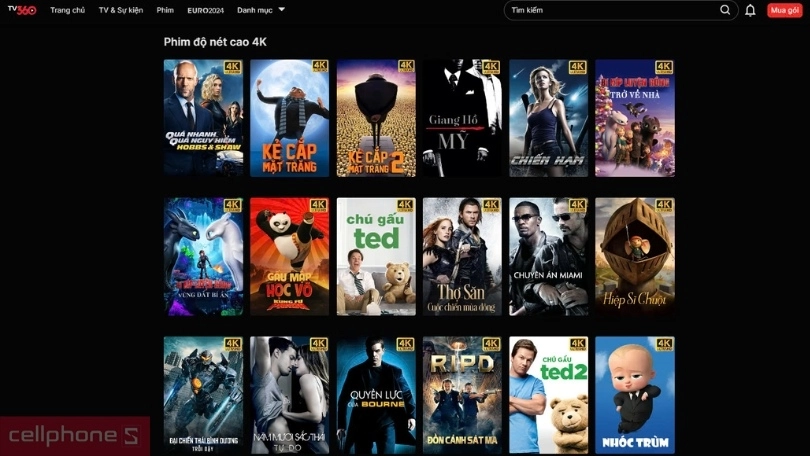 Miễn phí data TV360, tặng 30GB MyBox cực tiện