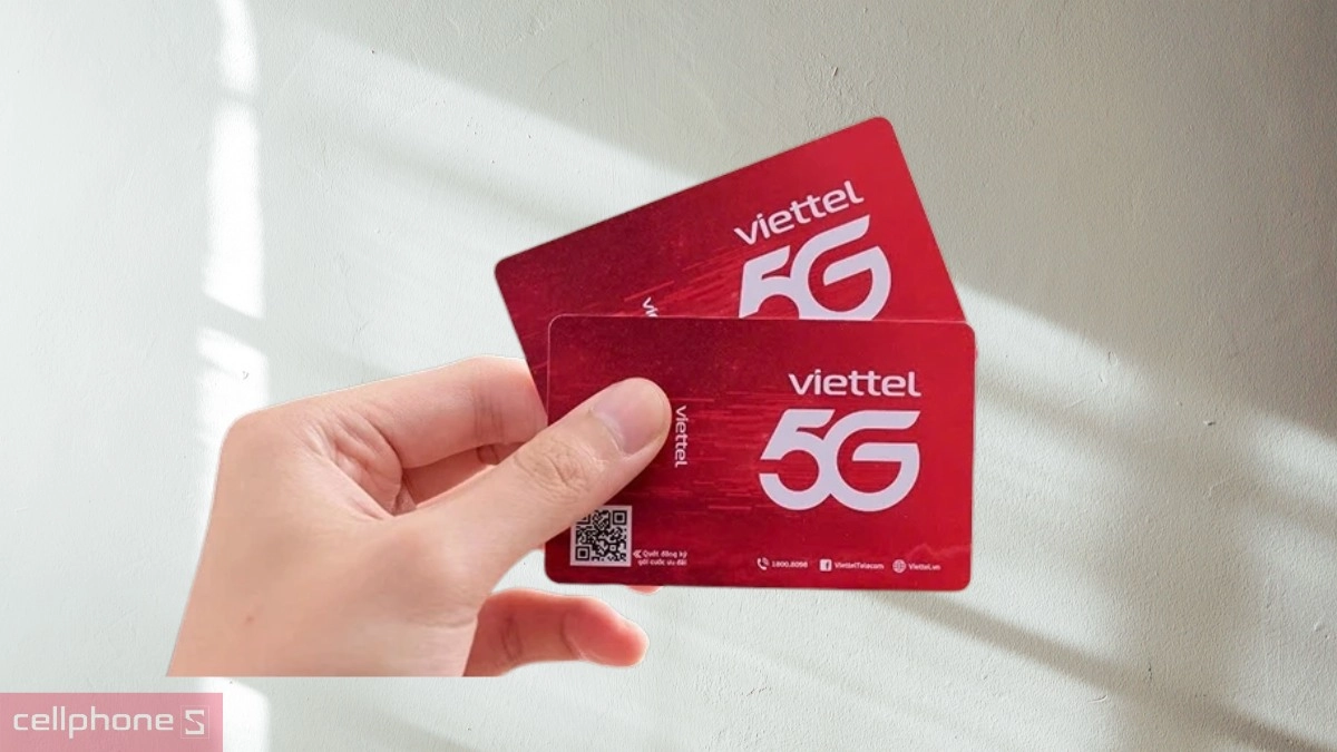 Sim 5G Viettel CPS150 10GB/Ngày - Gói 1 tháng - Dung lượng lớn, truy cập siêu tốc