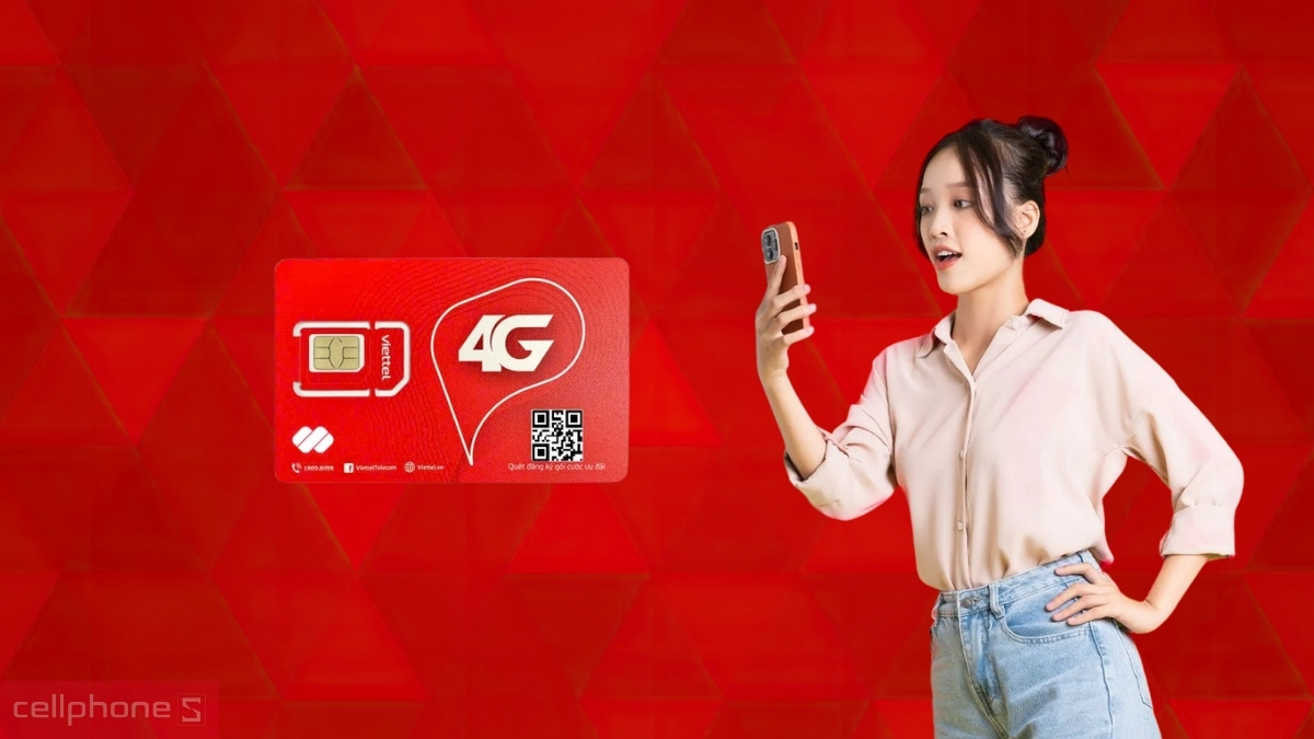 Công nghệ eSIM trên SIM Viettel 4G V120K