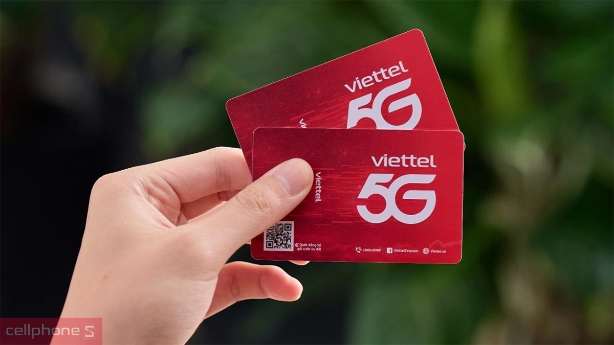 Kích hoạt eSIM nhanh chóng trên Sim Viettel 5G N250