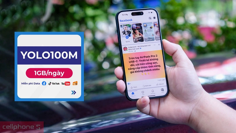 SIM 4G Vinaphone YOLO100 – Thỏa sức giải trí không giới hạn