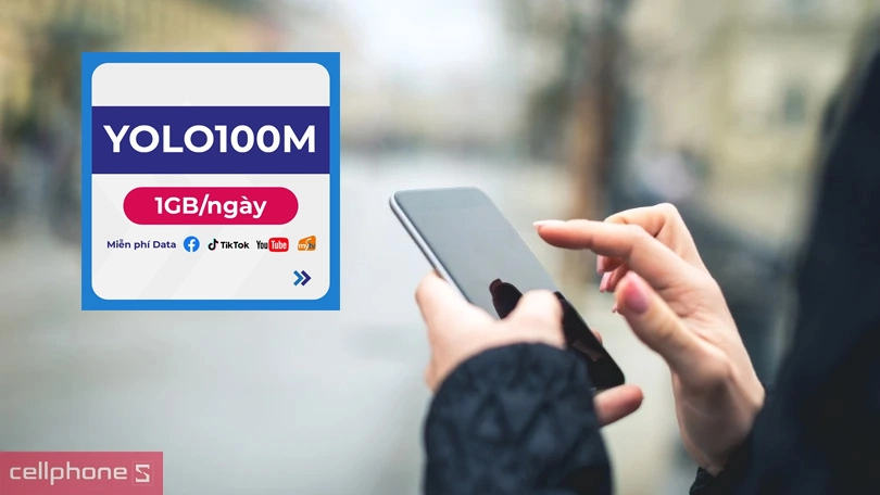SIM 4G Vinaphone YOLO100 – Thỏa sức giải trí không giới hạn
