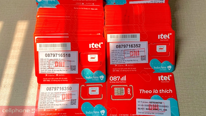 Đặc điểm Sim iTel
