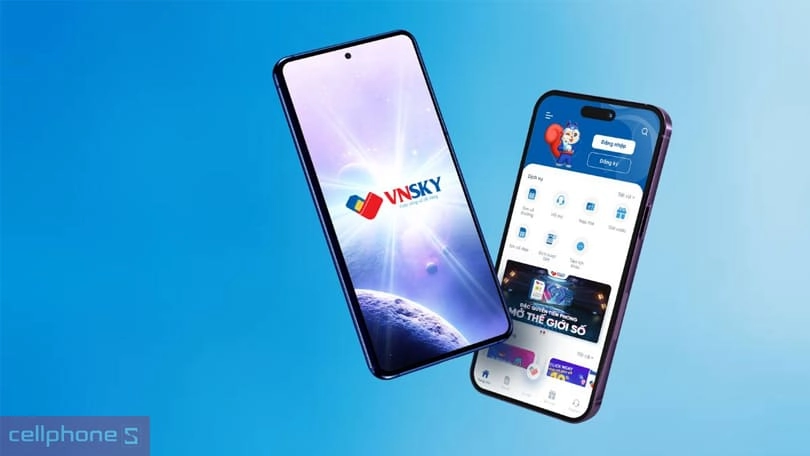 Dung lượng data sim VNSKY cao