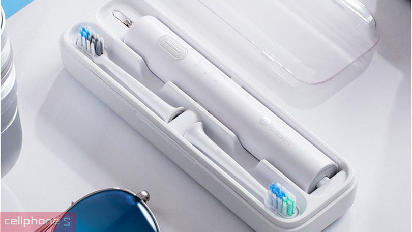 Bàn chải điện DR.BEI Sonic BET-C01 - Hỗ trợ làm sạch sâu mọi mảng bám