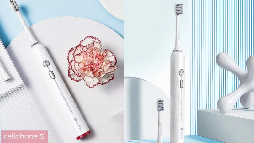 Bàn chải điện DR.BEI Sonic GY3 - Làm trắng, sạch răng với 4 chế độ thông minh