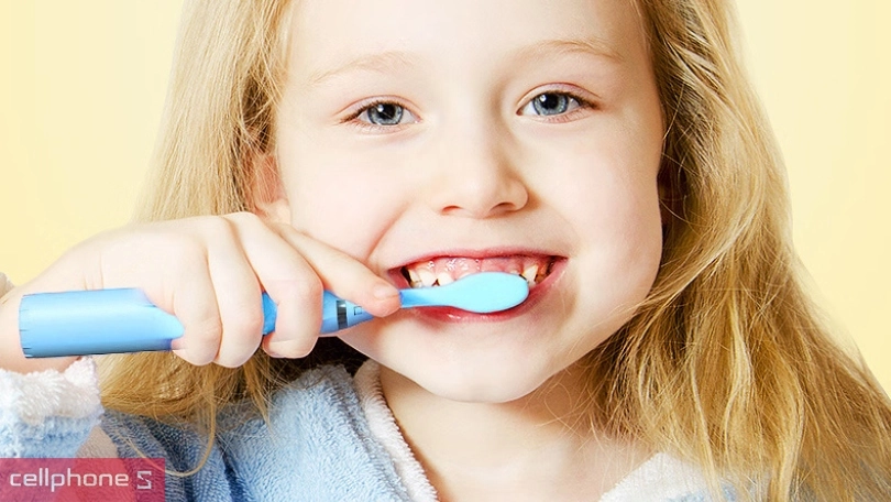 Vì sao nên mua bàn chải đánh răng điện trẻ em Coclear CT6602