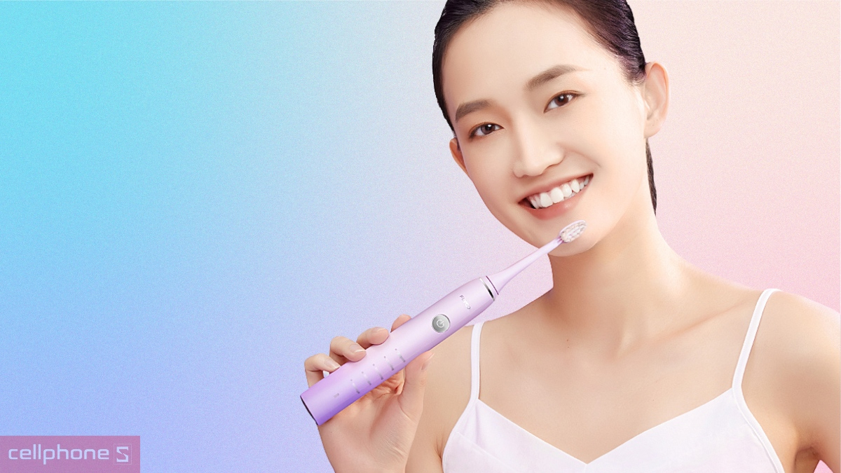 bàn chải điện Flyco cho răng nhạy cảm