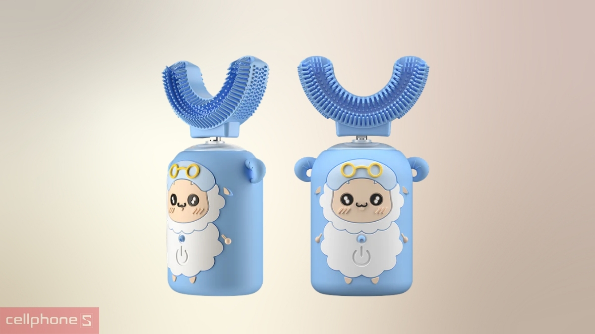 Bàn chải điện Halio sử dụng cổng USB-C