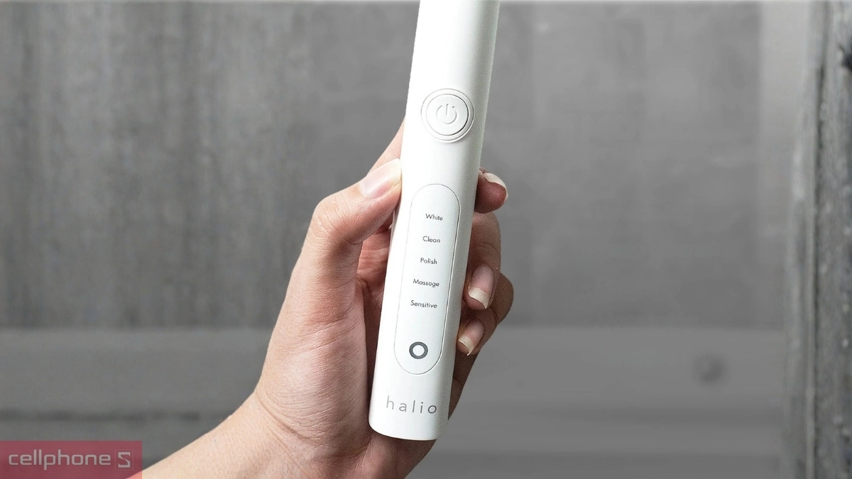 Bảng thông số kỹ thuật của bàn chải điện Halio
