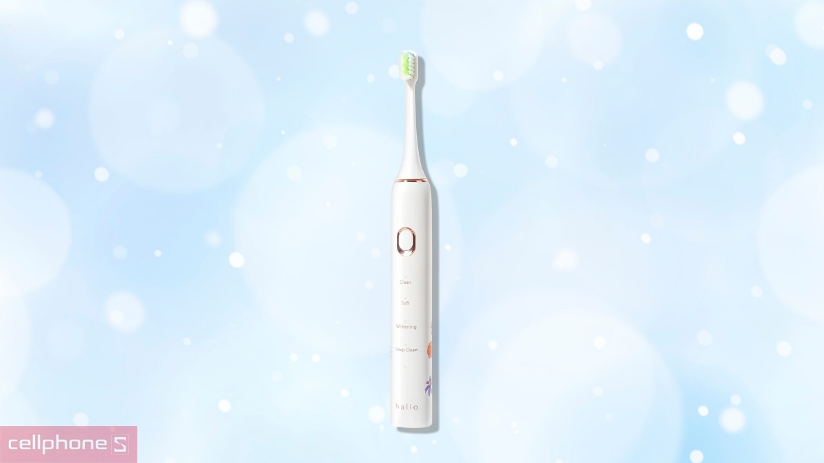Bàn chải điện Halio sử dụng pin Lithium-ion
