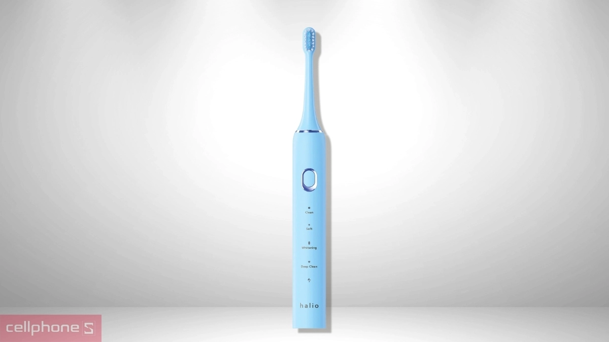 Bàn chải điện Halio tích hợp các tính năng thông minh