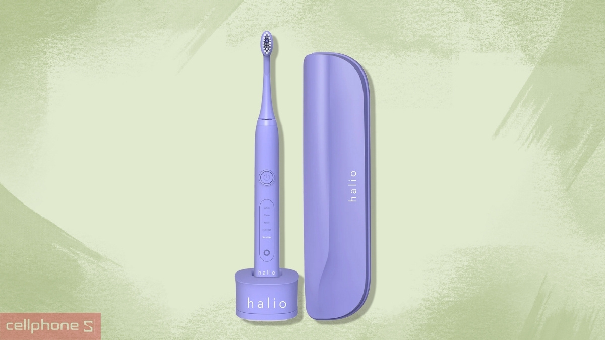 họn model bàn chải đánh răng điện Halio dựa trên mức độ nhạy cảm của răng 