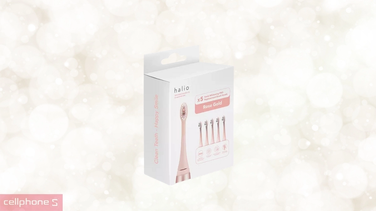 Set 5 đầu bàn chải thay thế Halio Pro