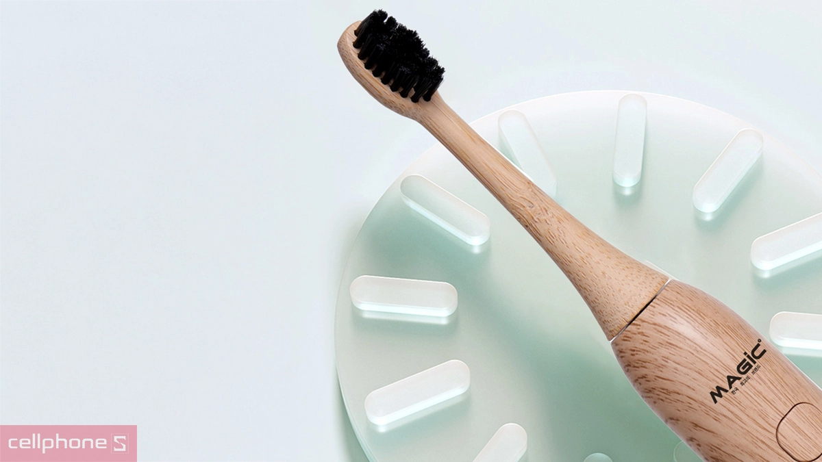 Bàn chải điện Magic B-24 đáp ứng mọi nhu cầu chăm sóc răng miệng với 5 chế độ hoạt động