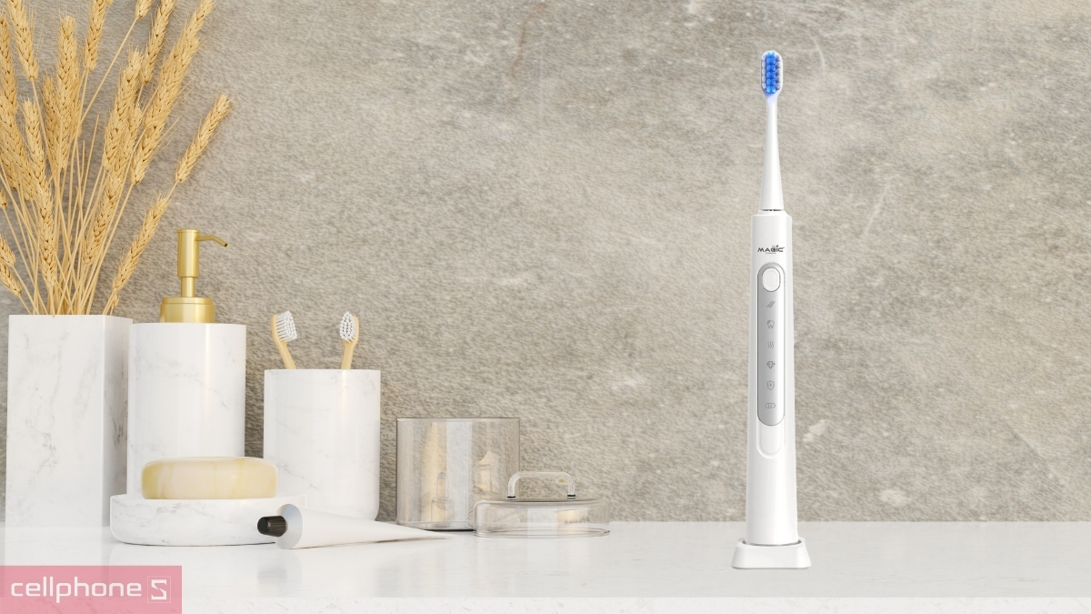 Bàn chải điện Magic Pro-51 trang bị 5 chế độ làm sạch