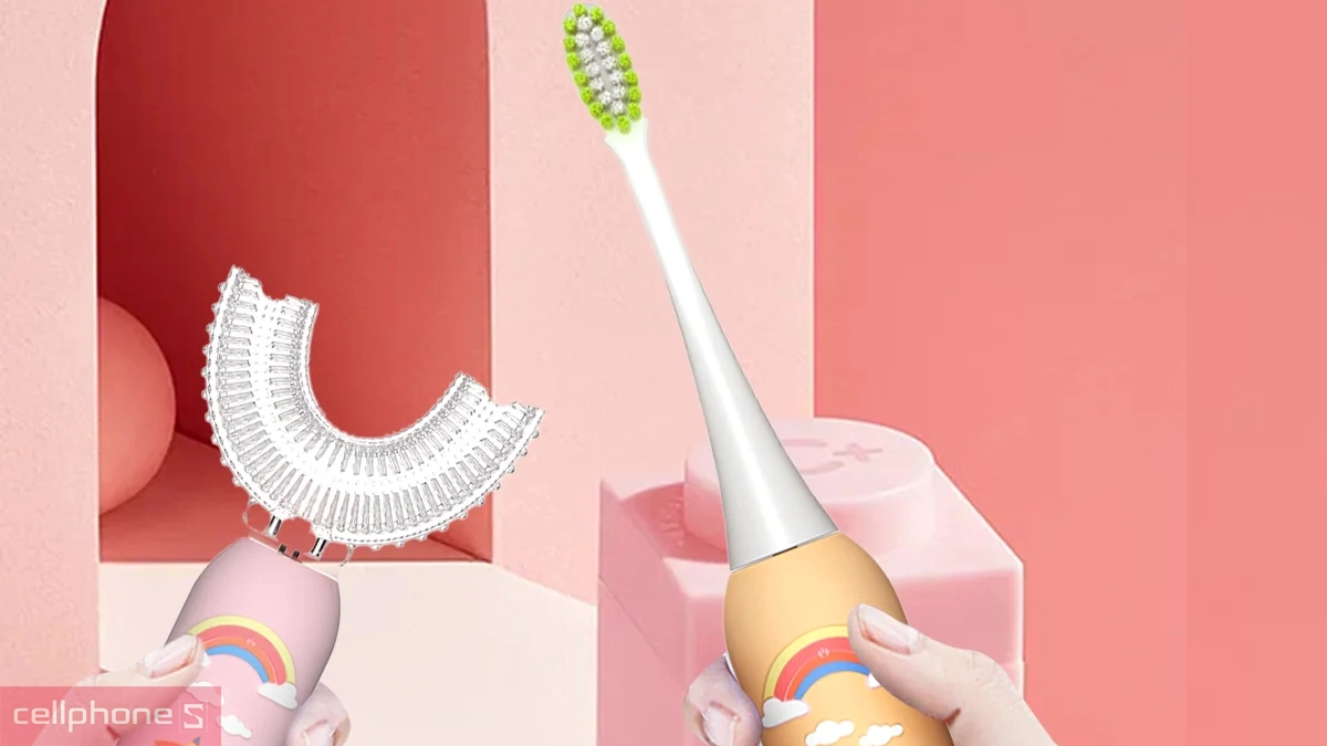 Bàn chải điện trẻ em MAGIC Kid-03 - Chải sạch hiệu quả