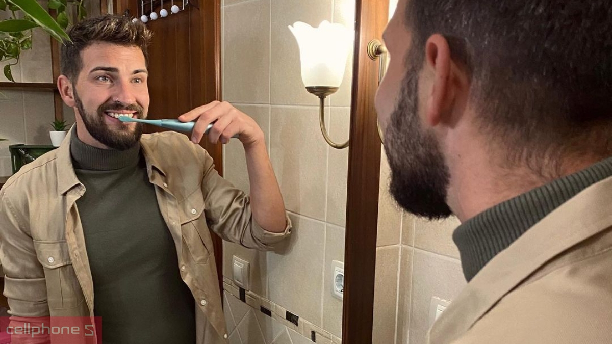 Bàn chải điện Oclean dung lượng pin lớn