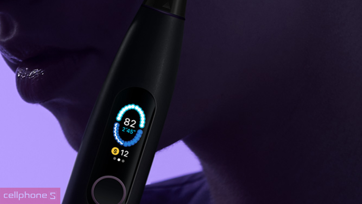 bàn chải đánh răng điện Oclean có thời lượng pin lớn