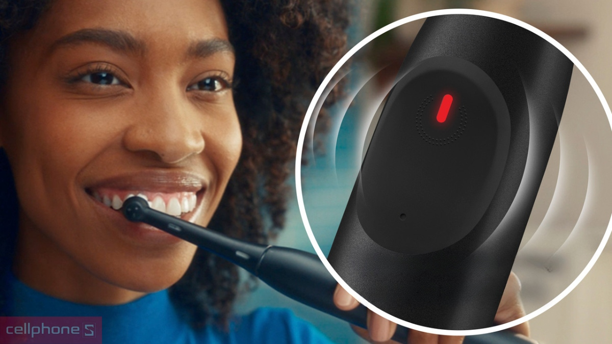 bàn chải điện Oral B hỗ trợ bảo vệ nướu