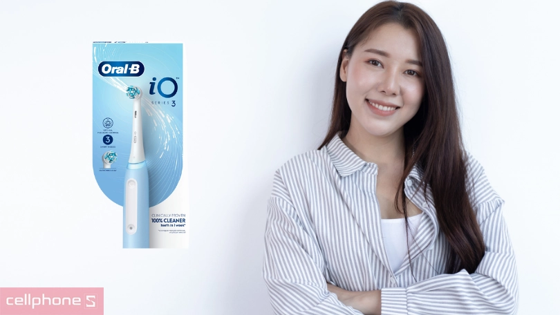 Vì sao nên mua bàn chải điện Oral-B iO3?