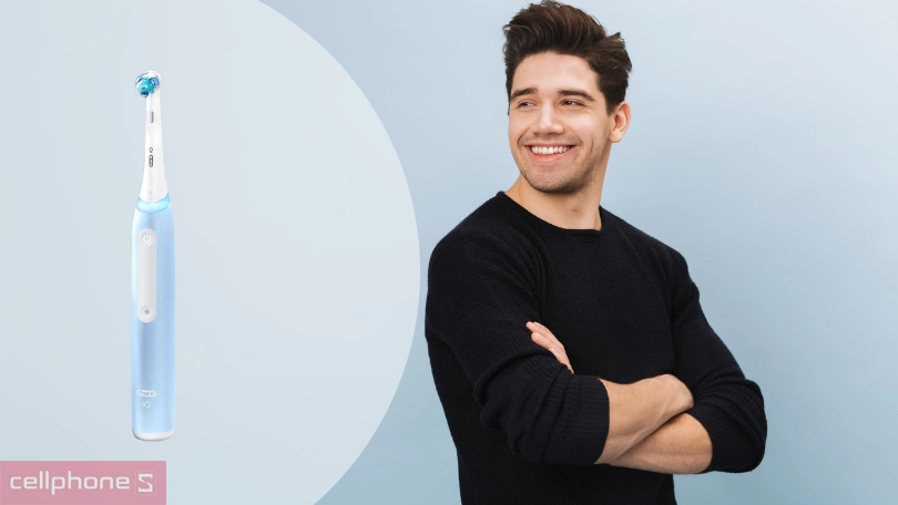 Bàn chải điện Oral-B iO3 - Vệ sinh răng miệng toàn diện