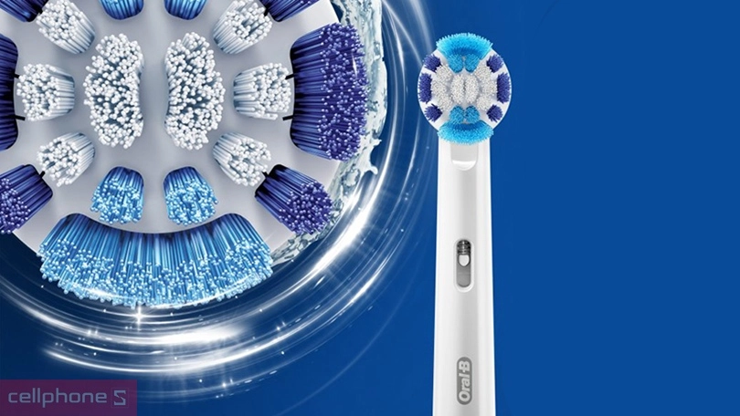 Bàn chải điện Oral-B Pro 2 D501.513 - Thiết kế thông minh, làm sạch hiệu quả