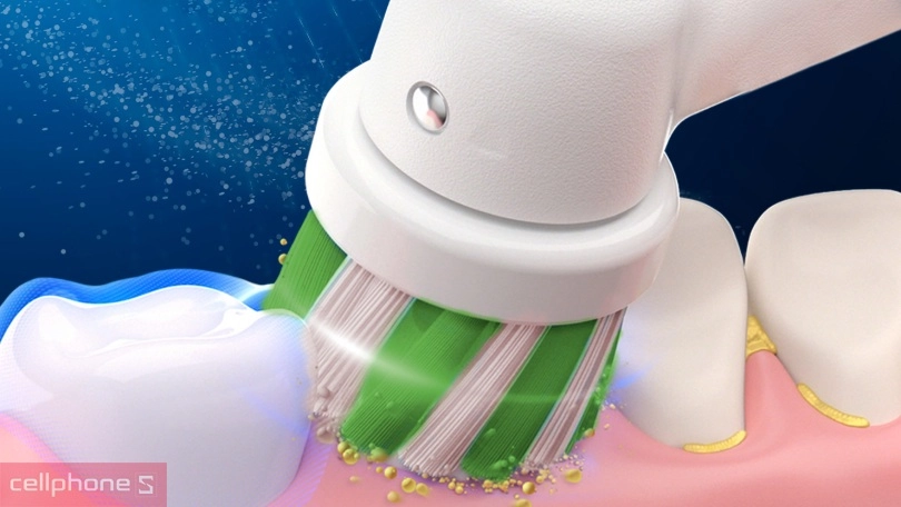 Bàn chải điện Oral-B Pro 500 Deep Clean D16.513 – Vệ sinh răng miệng toàn diện