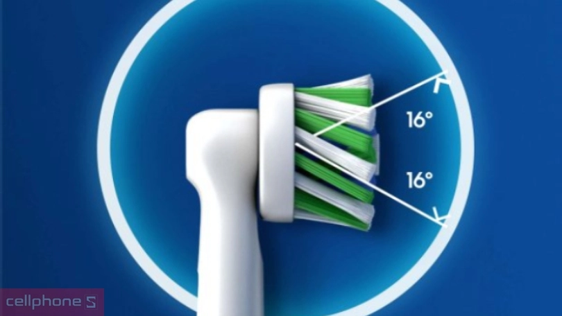 Bàn chải điện Oral-B Pro 500 Deep Clean D16.513 – Vệ sinh răng miệng toàn diện