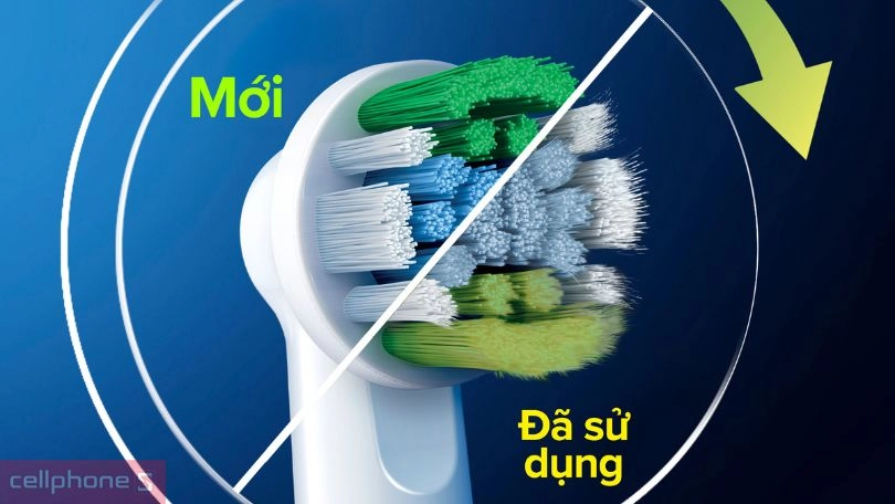 Công nghệ bảo vệ và hỗ trợ làm trắng răng của bàn chải điện Oral-B Vitality Deep Clean