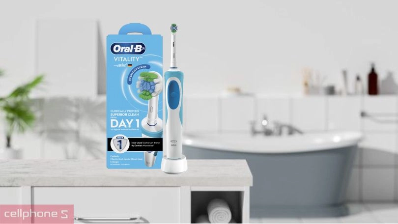 Tính năng trên bàn chải điện Oral-B Vitality Everyday Clean D12.513