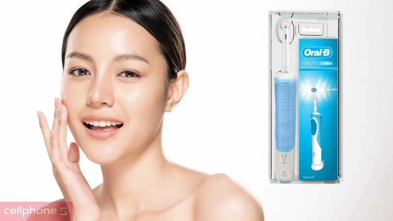 Bàn chải điện Oral-B Vitality Precision Clean D12.513: làm sạch hoàn hảo
