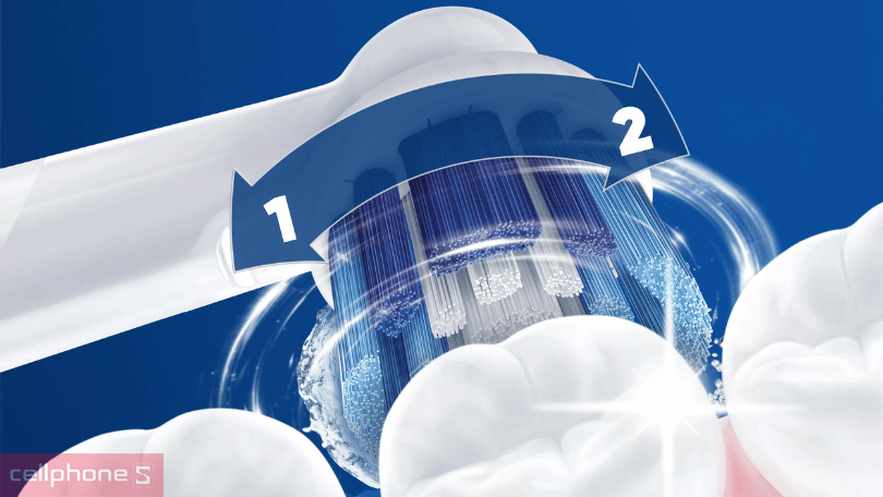 Hướng dẫn sử dụng bàn chải điện Oral-B Vitality Precision Clean Blue D12.513