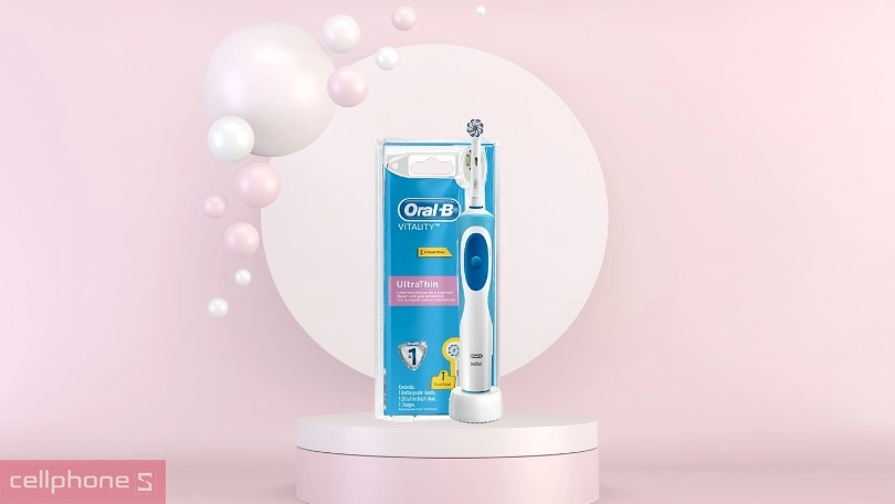 Vì sao nên mua bàn chải điện Oral-B VITALITY Ultrathin D12.513? 