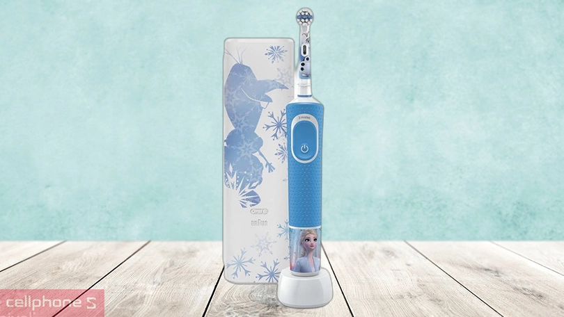 Bàn chải điện trẻ em Oral-B Pro D100 Disney Frozen - Tính năng hiện đại, làm sạch hiệu quả