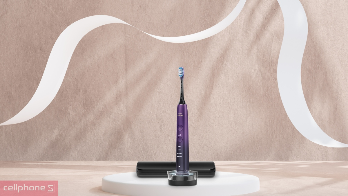 bàn chải điện Philips phù hợp với người di chuyển thường xuyên
