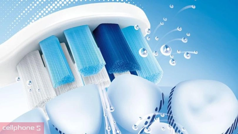 Công nghệ Sonicare giúp làm sạch sâu