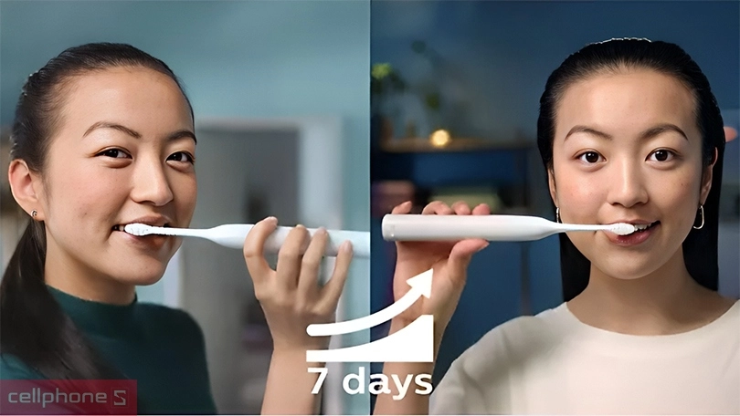 Bàn chải điện Philips HX3641/41 - Làm sạch toàn diện, hiệu quả gấp 3 lần