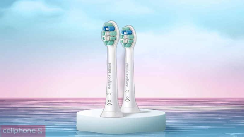 Đầu bàn chải điện Philips C2 HX9022/28 - Chất liệu tốt, hiệu quả cao
