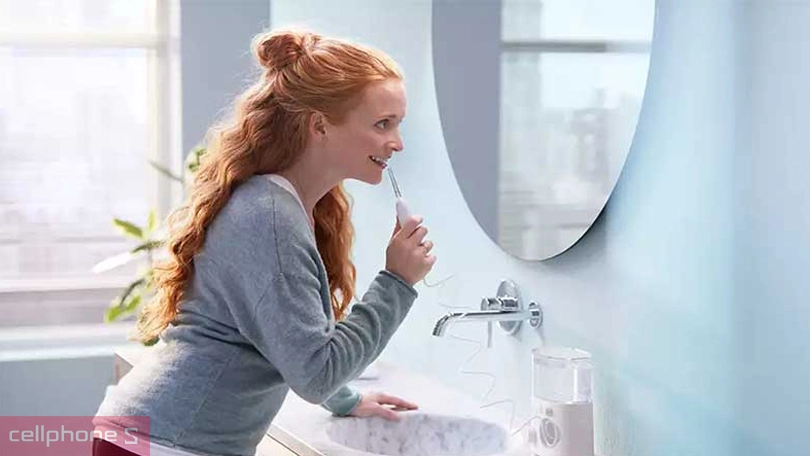 Đầu xịt máy tăm nước Philips HX3042/00 - Thiết kế nhỏ gọn, có thể tháo lắp dễ dàng
