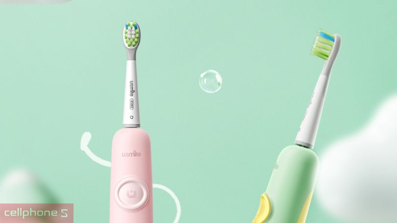 Bàn chải điện trẻ em USMILE Q4 - Pin dùng lâu, làm sạch sâu