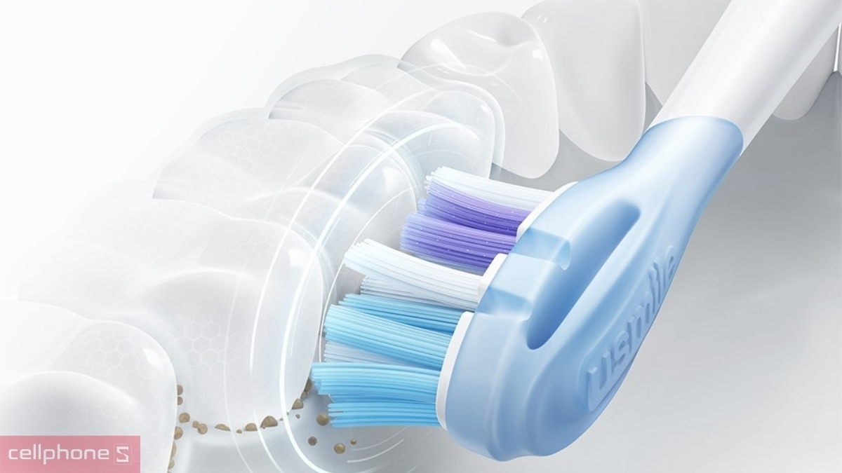 Hiệu quả làm sạch sâu và trắng răng