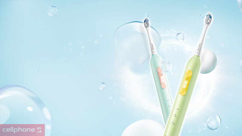 Bàn chải điện Usmile P4 - Hiệu suất làm sạch cao, dung lượng Pin ấn tượng