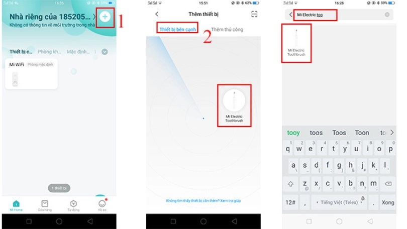 Hướng dẫn kết nối bàn chải điện Xiaomi Electric Toothbrush T501 với điện thoại