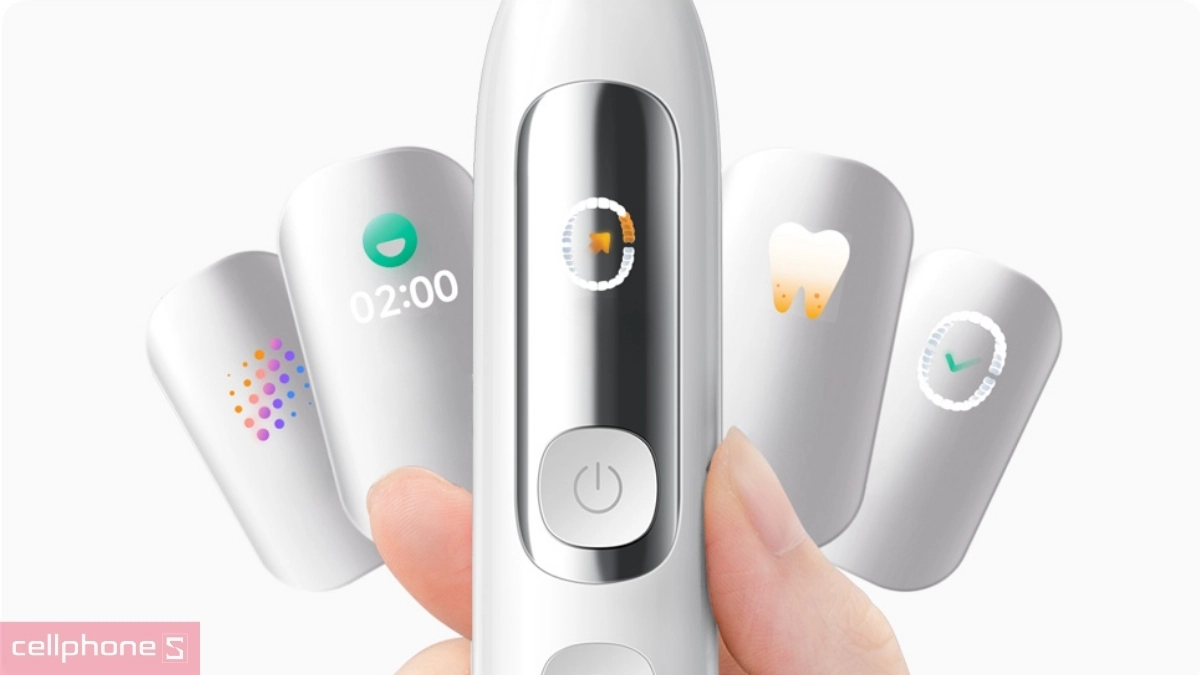 Bàn chải điện Xiaomi tích hợp đa dạng chế độ chải